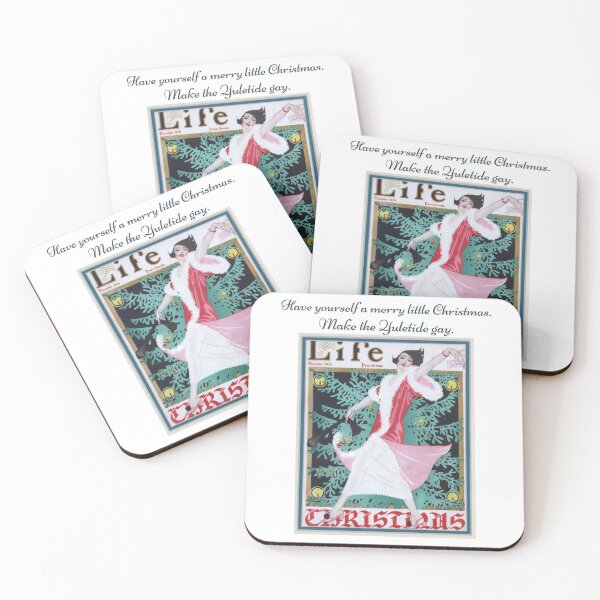 Item preview, Make The Yuletide Gay Vintage Gay Life Christmas designed and sold by Tracy Ayers.