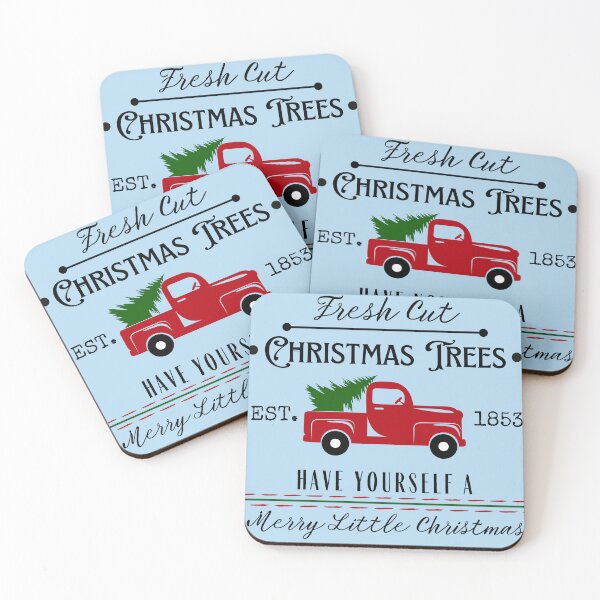 Item preview, Vintage Retro Sign: Fresh Cut Christmas Trees designed and sold by SaltyLass.