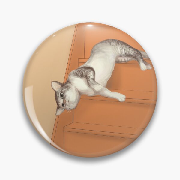 Item preview, sweeping cat designed and sold by Drawabook.
