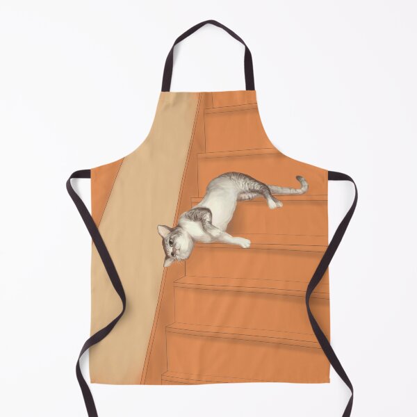 Item preview, sweeping cat designed and sold by Drawabook.