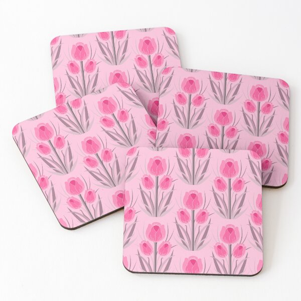 Item preview, TULIP LOVE - Bubblegum designed and sold by Carina Parry Studios.