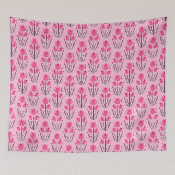 Item preview, TULIP LOVE - Bubblegum designed and sold by Carina Parry Studios.