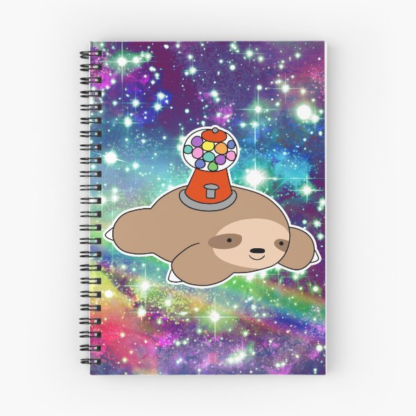 Item preview, Gumball Machine Sloth Rainbow Space designed and sold by SaradaBoru.