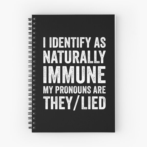 Item preview, I Identify As Naturally Immune designed and sold by SouthAndSunny.
