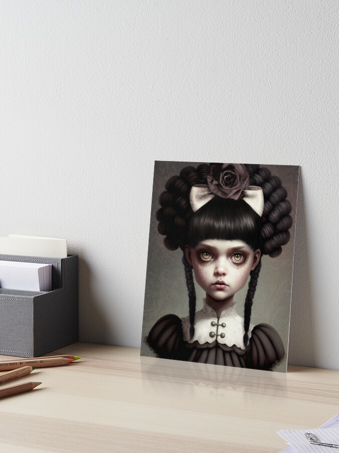 Impression rigide for Sale avec l'œuvre « Poupée en sucre enfant