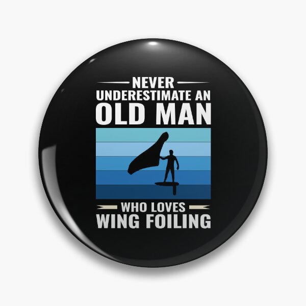Item preview, Old Man Wing Frustrando Surf Papá Abuelo Día del padre designed and sold by CuteDesigns1.