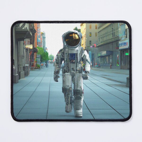 Item preview, 3d astronaut walking walking through the city designed and sold by ramazis.