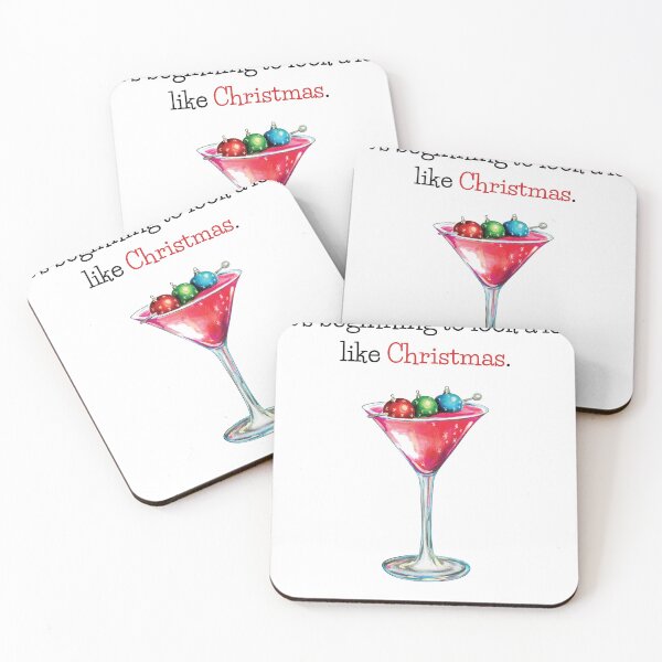 Item preview, It's Beginning To Look A Lot Like Christmas Martinis designed and sold by Tracy Ayers.