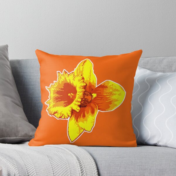 Item preview, Blood Orange Atomic Daffodil, Fire Flower, Apocalyptic Garden designed and sold by worn.