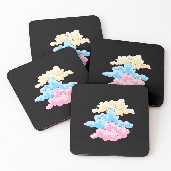 Item preview, Blue Pink Yellow Cloud designed and sold by PotluckPrints.