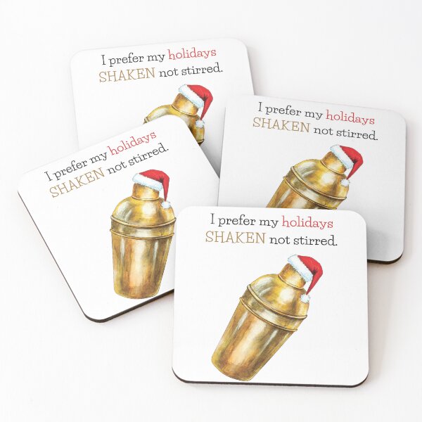 Item preview, I Prefer My Holidays Shaken not Stirred designed and sold by Tracy Ayers.
