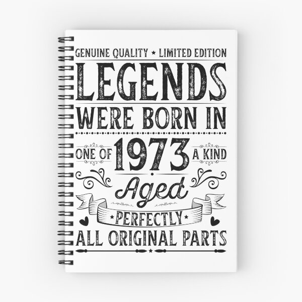 Item preview, Legends were born in 1973 Black color designed and sold by HofTao.