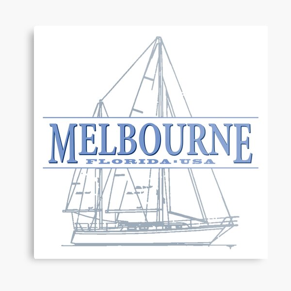 Item preview, Melbourne Florida Sailboat Design designed and sold by Futurebeachbum.