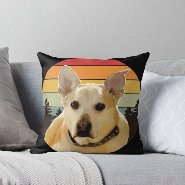 Item preview, DOG FACE SHIBA MIX DOG FOREST RETRO PINES SUNSET GIFT designed and sold by cowtownCOWBOY.