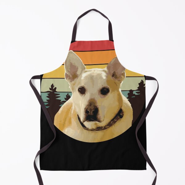 Item preview, DOG FACE SHIBA MIX DOG FOREST RETRO PINES SUNSET GIFT designed and sold by cowtownCOWBOY.