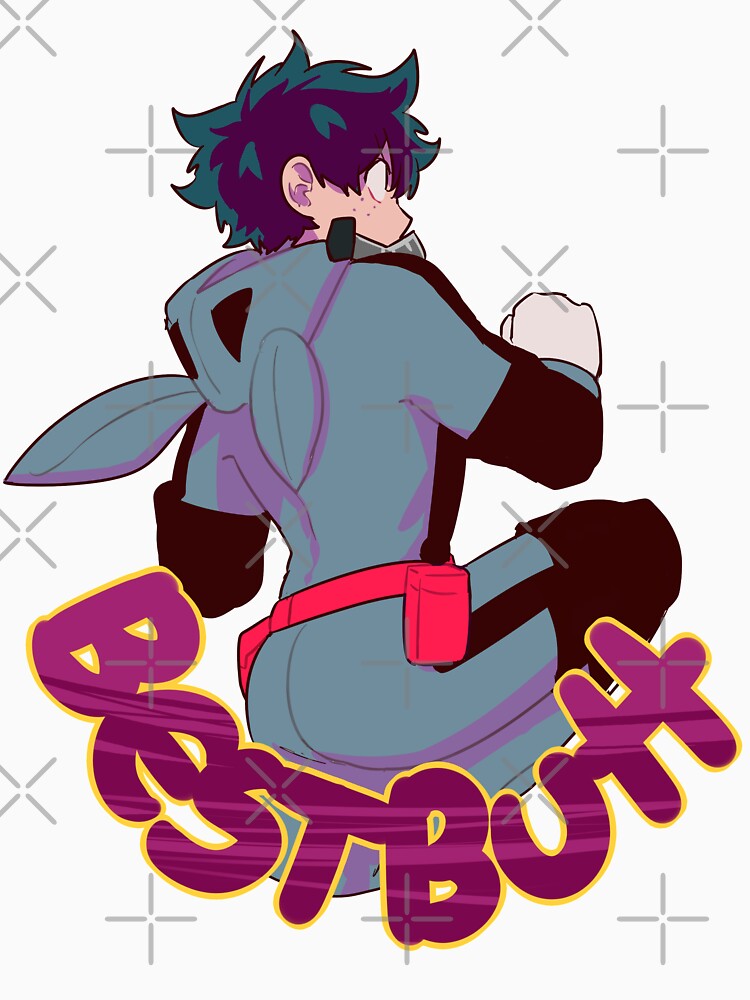 Best Butt T Shirt For Sale By Konatamashiine Redbubble Boku No Hero Academia T Shirts 2847