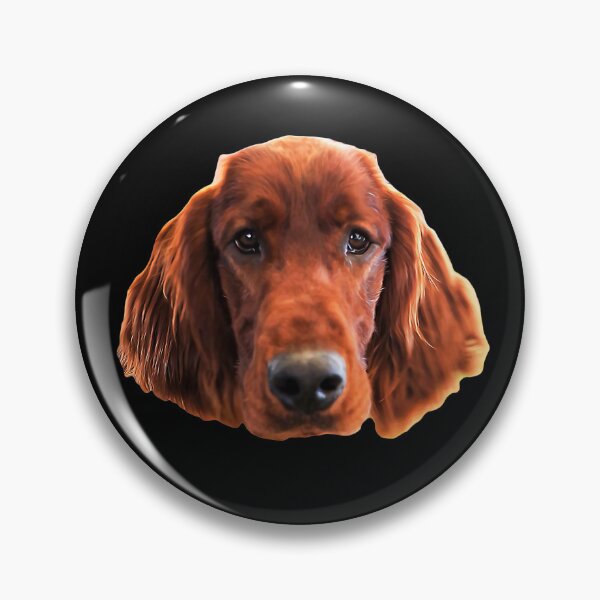Item preview, Irish Setter Dog Cute Face designed and sold by ElegantCat.