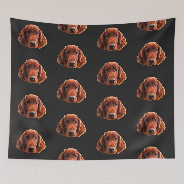 Item preview, Irish Setter Dog Cute Face designed and sold by ElegantCat.