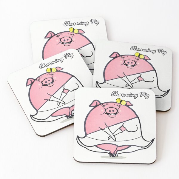 Item preview, Charming pig designed and sold by Shirley cute art .