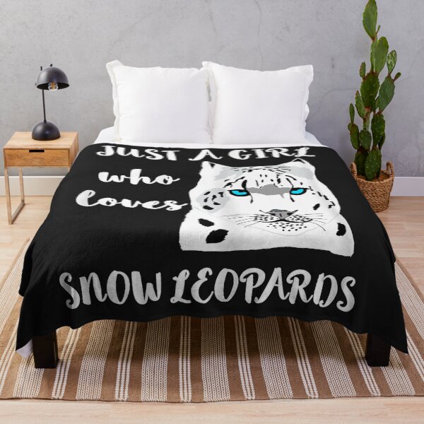 Item preview, Just A Girl Who Loves Snow Leopards Wild Cat Big Cat designed and sold by klisifari2.
