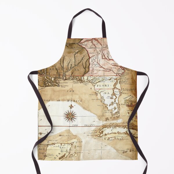 Item preview, Vintage Map of North Carolina, Florida & Louisiana Coast designed and sold by wildtribe.