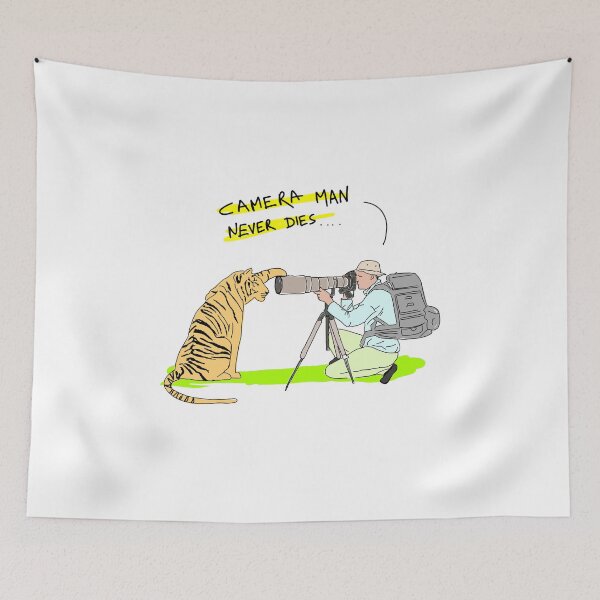 Item preview, Camera man never dies designed and sold by SatyaYug.