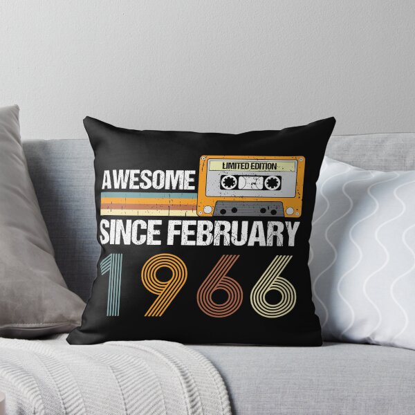 Item preview, Awesome Since February 1966 | 57th Birthday Gifts | 57 Years Old Gifts designed and sold by AMINE  ★★★★★.