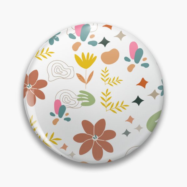 Item preview, Colourful Organic Nature Repeating Pattern  designed and sold by BelovedB.