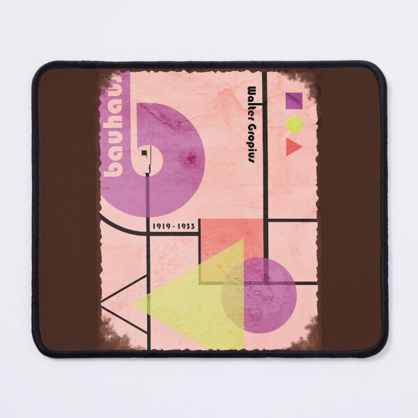Item preview, Vintage Worn Out Bauhaus Minimalist Artwork Geometric Composition var 3 J original design designed and sold by paragonDesign28.
