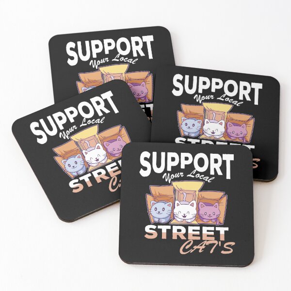 Item preview, Support your Local Street Cat's Cat love designed and sold by Merchandiser099.