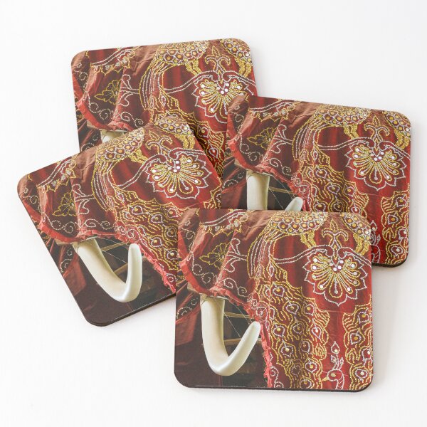 Item preview, Indian elephant with jewelry blanket designed and sold by Ingo Gerlach.