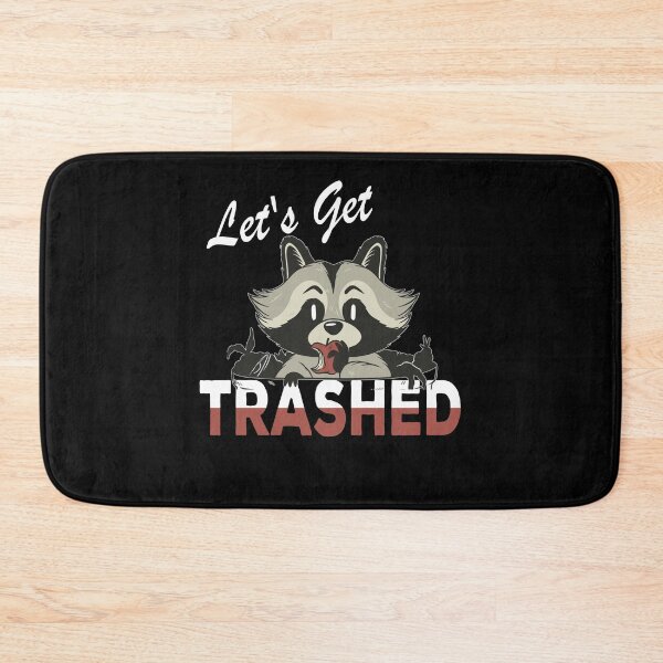 Item preview, Let's Get Trashed Funny Raccoon Animal love designed and sold by Merchandiser099.