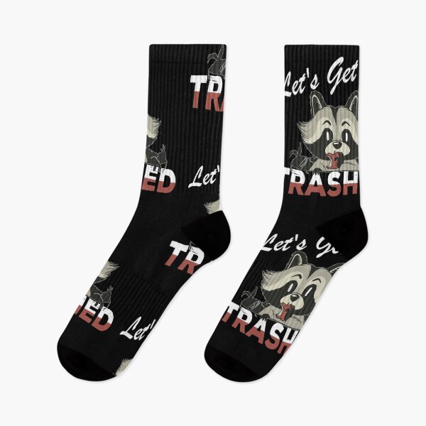 Item preview, Let's Get Trashed Funny Raccoon Animal love designed and sold by Merchandiser099.