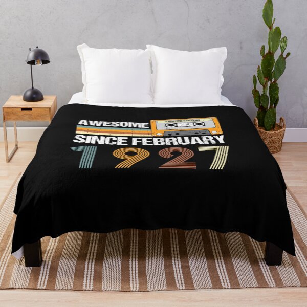 Item preview, Awesome Since February 1927 | 96th Birthday Gifts | 96 Years Old Gifts designed and sold by AMINE  ★★★★★.