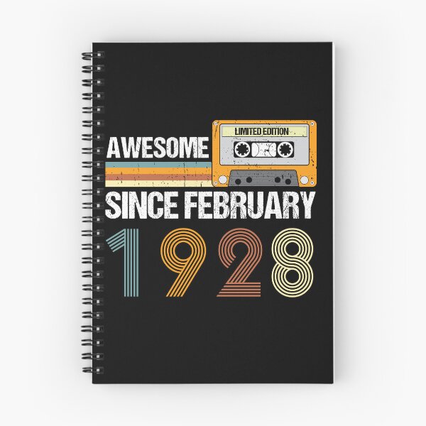 Item preview, Awesome Since February 1928 | 95th Birthday Gifts | 95 Years Old Gifts designed and sold by AMINE  ★★★★★.