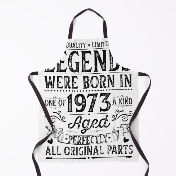 Item preview, Legends were born in 1973 Black color designed and sold by HofTao.