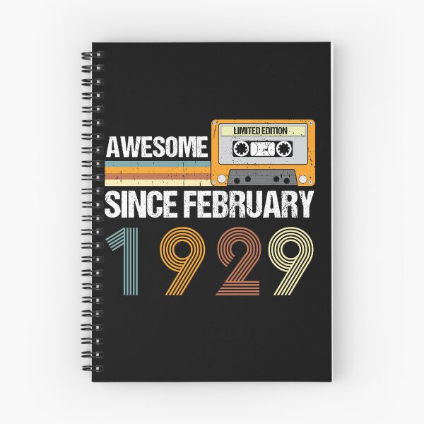 Item preview, Awesome Since February 1929 | 94th Birthday Gifts | 94 Years Old Gifts designed and sold by AMINE  ★★★★★.