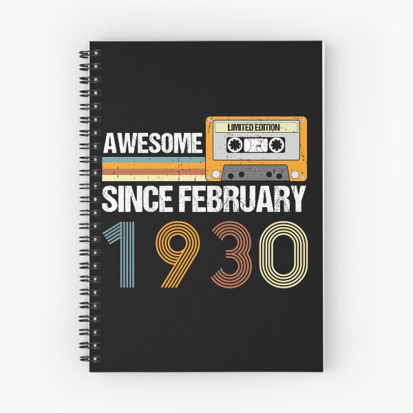 Item preview, Awesome Since February 1930 | 93th Birthday Gifts | 93 Years Old Gifts designed and sold by AMINE  ★★★★★.