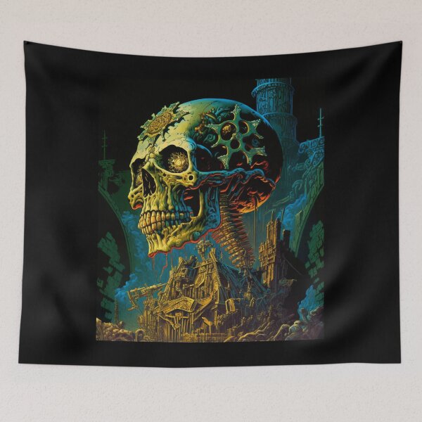 Item preview, Skull art work designed and sold by Yaghmoure.