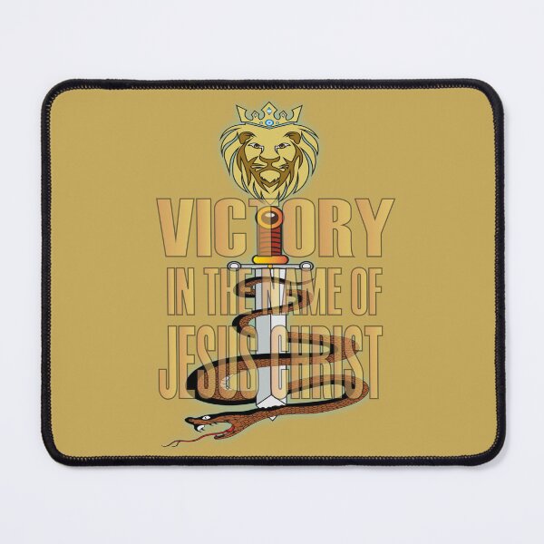 Item preview, Victory in the name of Jesus Christ  designed and sold by Everyday_wonder .