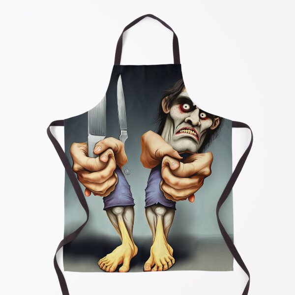 Item preview, Knife and fork weird art designed and sold by mrlongfield.