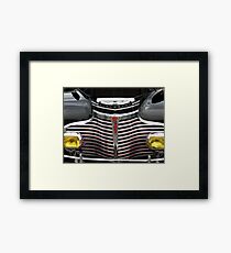 1941 CHEVROLET GRILL Framed Print