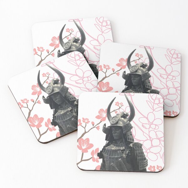 Item preview, Obsidian Samurai XXIX (2022) with Cherry Blossoms designed and sold by Nicola Roos.
