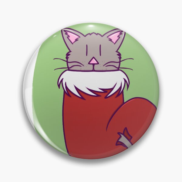Item preview, Cute Cat in a Christmas Stocking  designed and sold by okkayve.