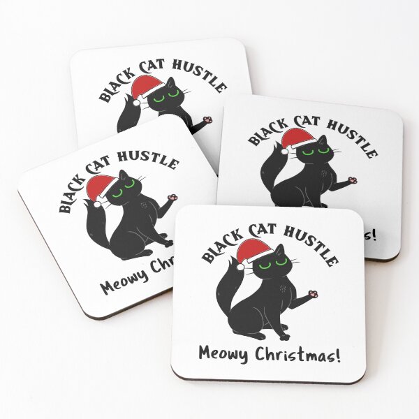 Item preview, Meowy Christmas! designed and sold by BlackCatHustle.