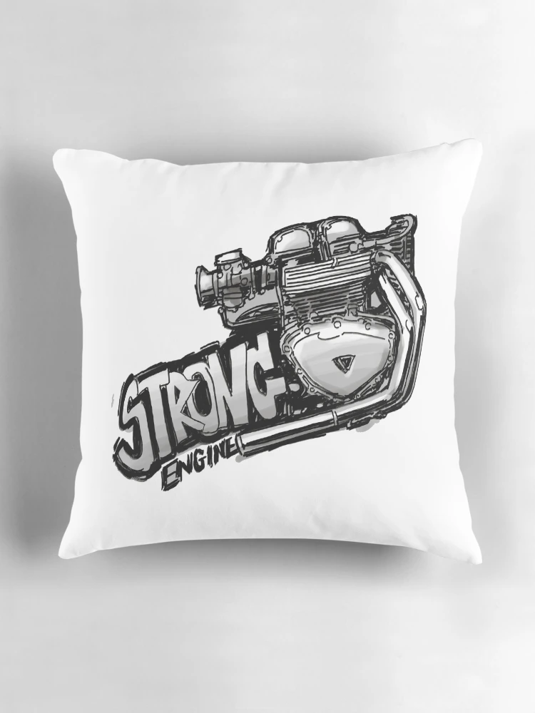 Thumbnail 3 of 4, Pillow, Strong engine designed and sold by Racing-Style.