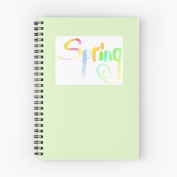 Item preview, Spring brush lettering | spring watercolor hand lettering designed and sold by lausn.