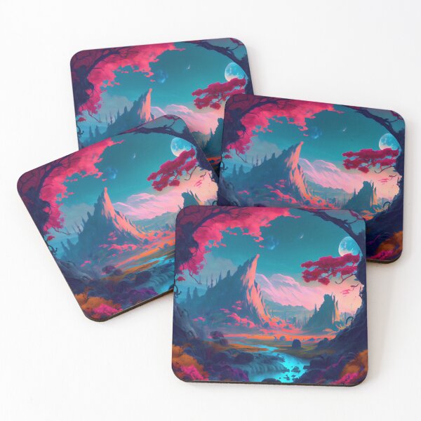 Item preview, Fantasy Landscape  designed and sold by AiBroughtToLife.
