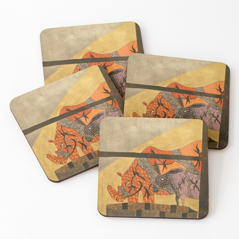 Item preview, Coasters (Set of 4) designed and sold by Bitink.