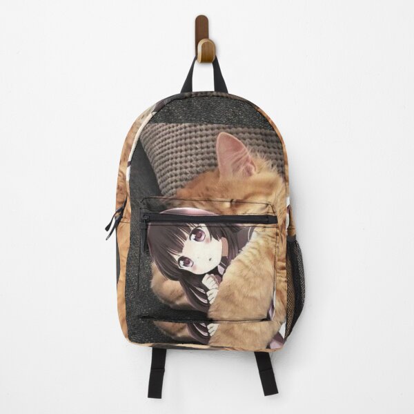 Aperçu de l'œuvre chat et fille anime créée et vendue par Molchyn.